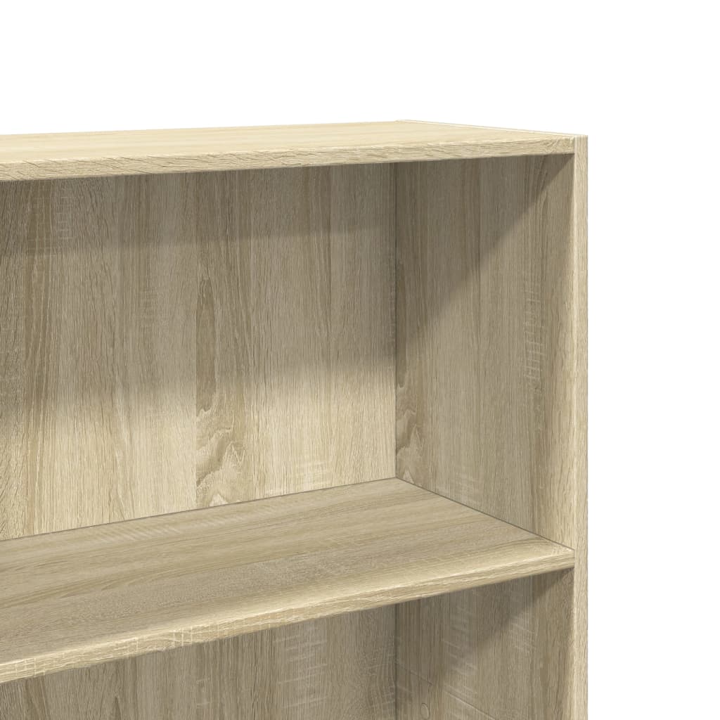 Libreria Rovere Sonoma 60x30x152 cm in Legno Multistrato