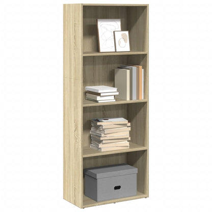 Libreria Rovere Sonoma 60x30x152 cm in Legno Multistrato - homemem39