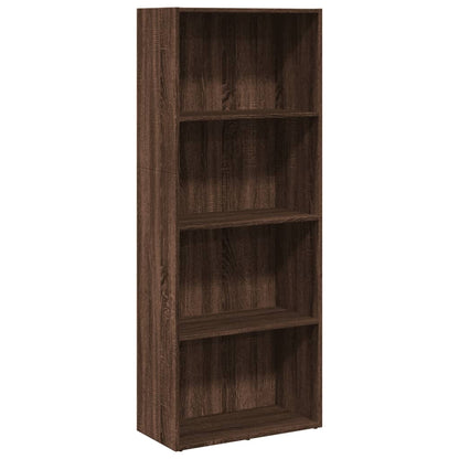 Libreria Rovere Marrone 60x30x152 cm in Legno Multistrato