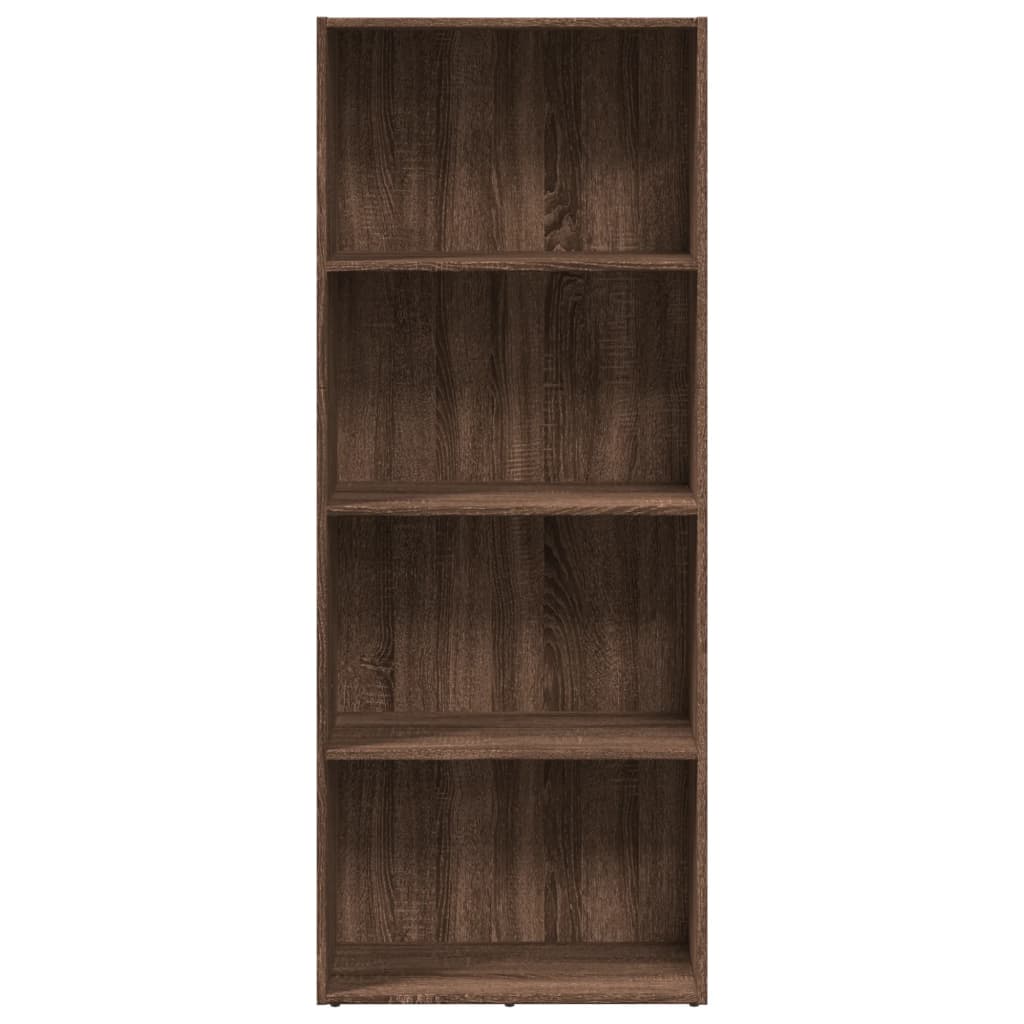 Libreria Rovere Marrone 60x30x152 cm in Legno Multistrato