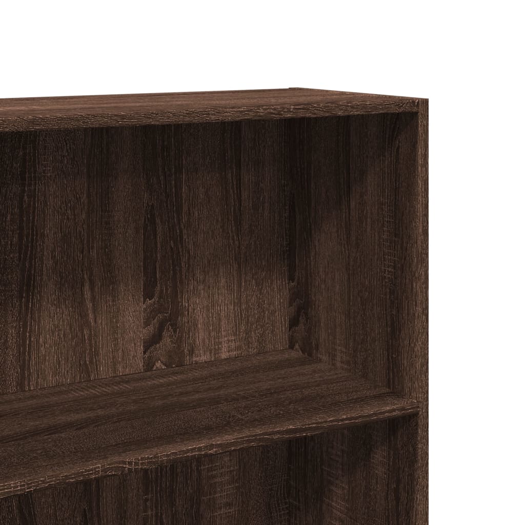 Libreria Rovere Marrone 60x30x152 cm in Legno Multistrato