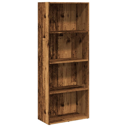 Libreria Legno Antico 60x30x152 cm in Legno Multistrato