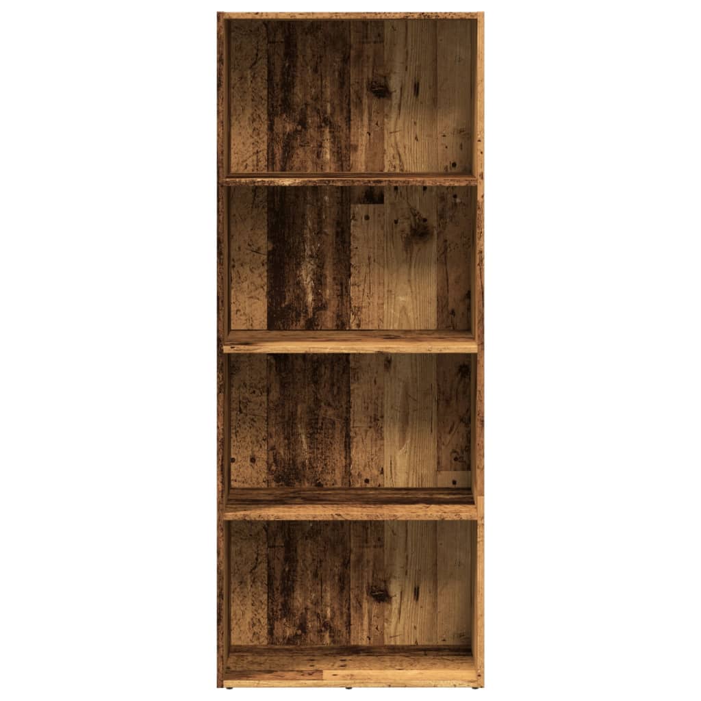 Libreria Legno Antico 60x30x152 cm in Legno Multistrato