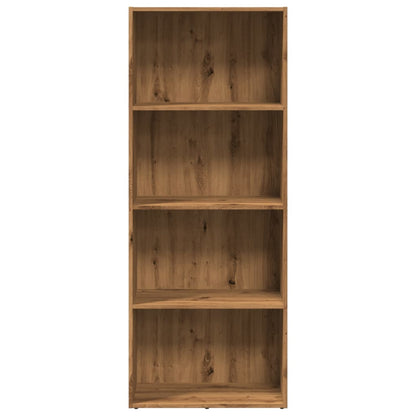 Libreria Rovere Artigianale 60x30x152 cm in Legno Multistrato