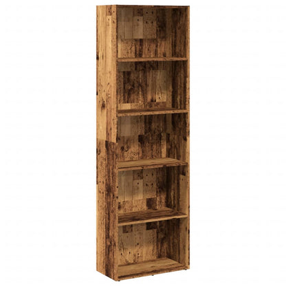 Libreria Legno Antico 60x30x189 cm in Legno Multistrato | homemem39
