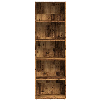 Libreria Legno Antico 60x30x189 cm in Legno Multistrato | homemem39