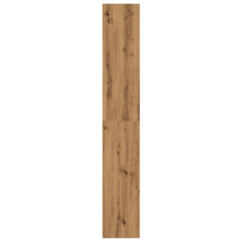 Libreria Rovere Artigianale 60x30x189 cm in Legno Multistrato