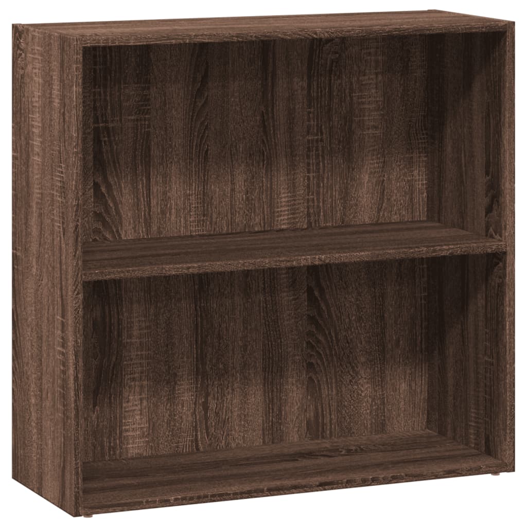 Libreria Rovere Marrone 80x30x77 cm in Legno Multistrato