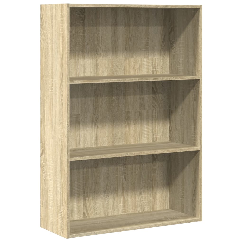 Libreria Rovere Sonoma 80x30x114 cm in Legno Multistrato