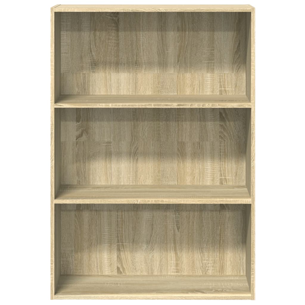 Libreria Rovere Sonoma 80x30x114 cm in Legno Multistrato