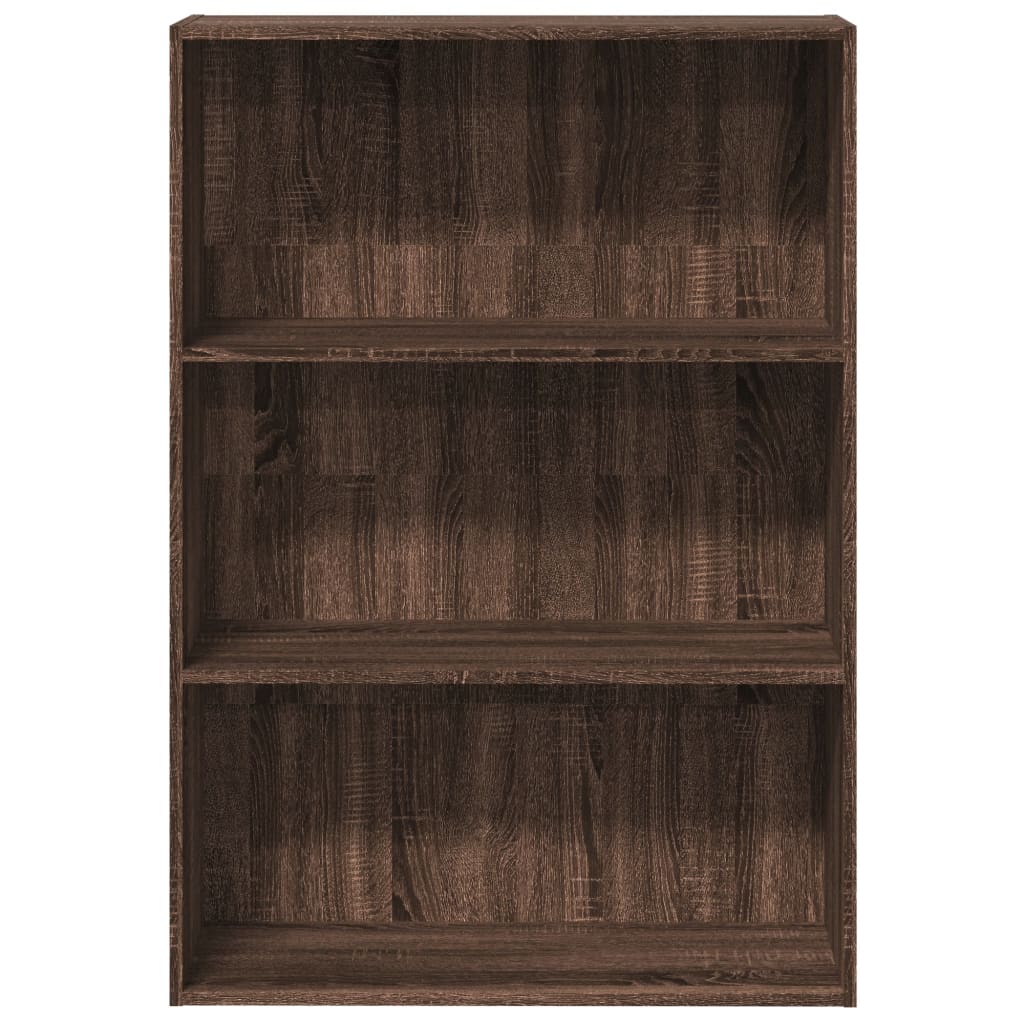 Libreria Rovere Marrone 80x30x114 cm in Legno Multistrato