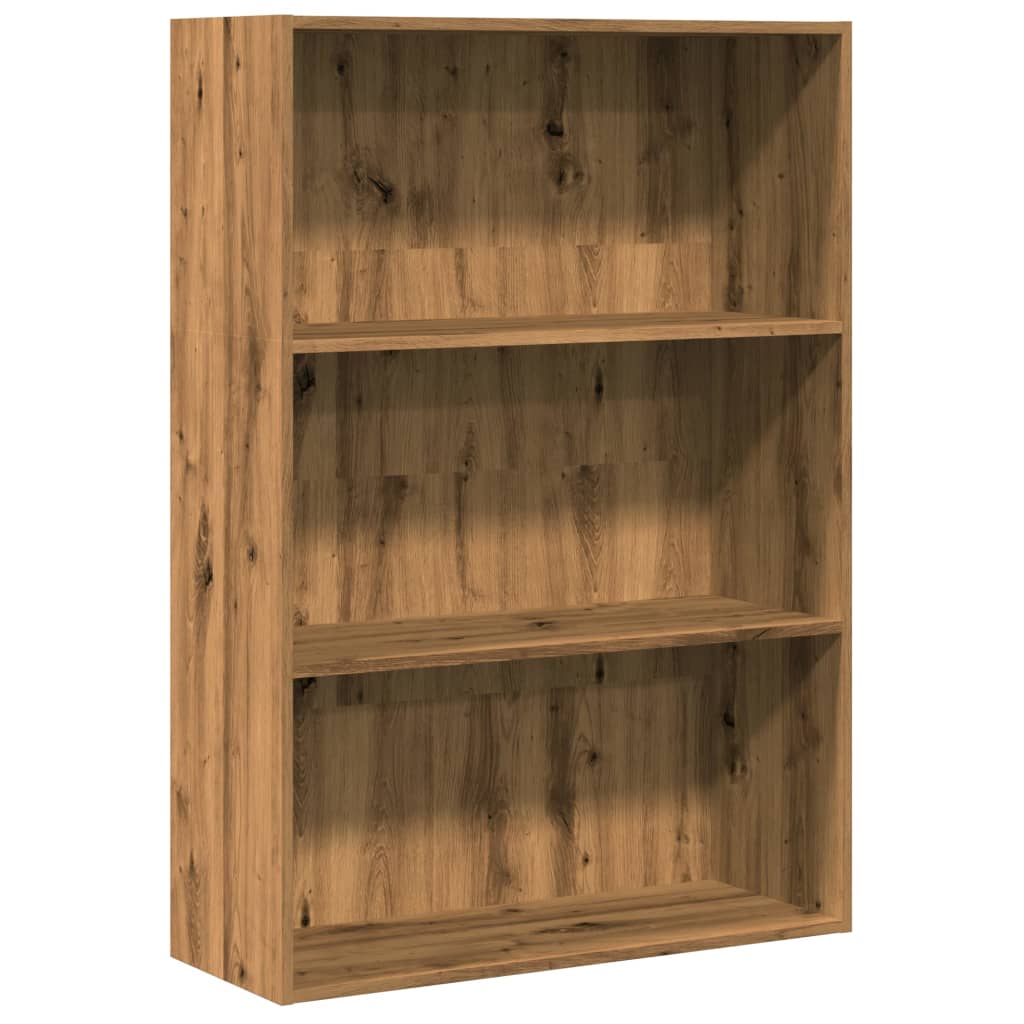 Libreria Rovere Artigianale 80x30x114 cm in Legno Multistrato