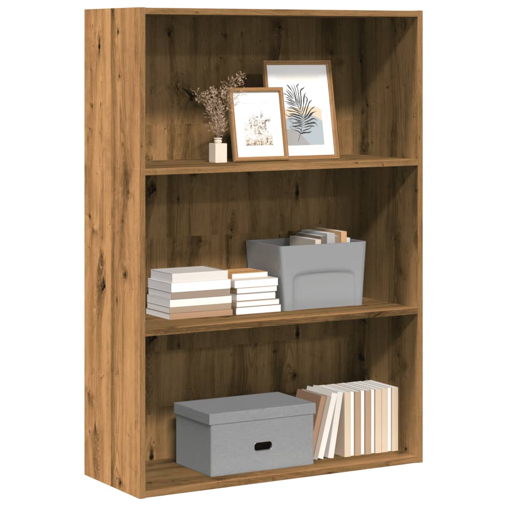 Libreria Rovere Artigianale 80x30x114 cm in Legno Multistrato