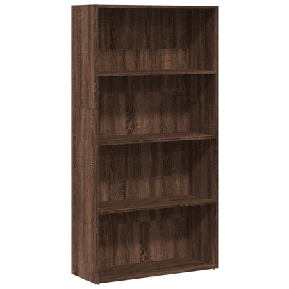 Libreria Rovere Marrone 80x30x152 cm in Legno Multistrato