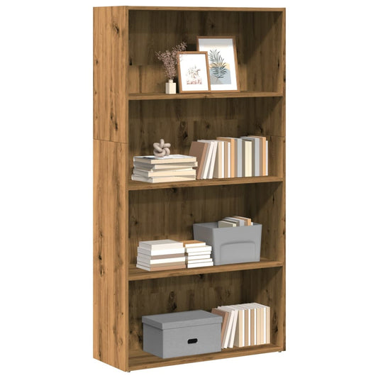 Libreria Rovere Artigianale 80x30x152 cm in Legno Multistrato