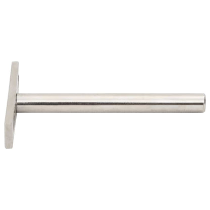 Staffe Mensole Galleggianti 12pz Ø10x100 mm Acciaio al Carbonio | homemem39