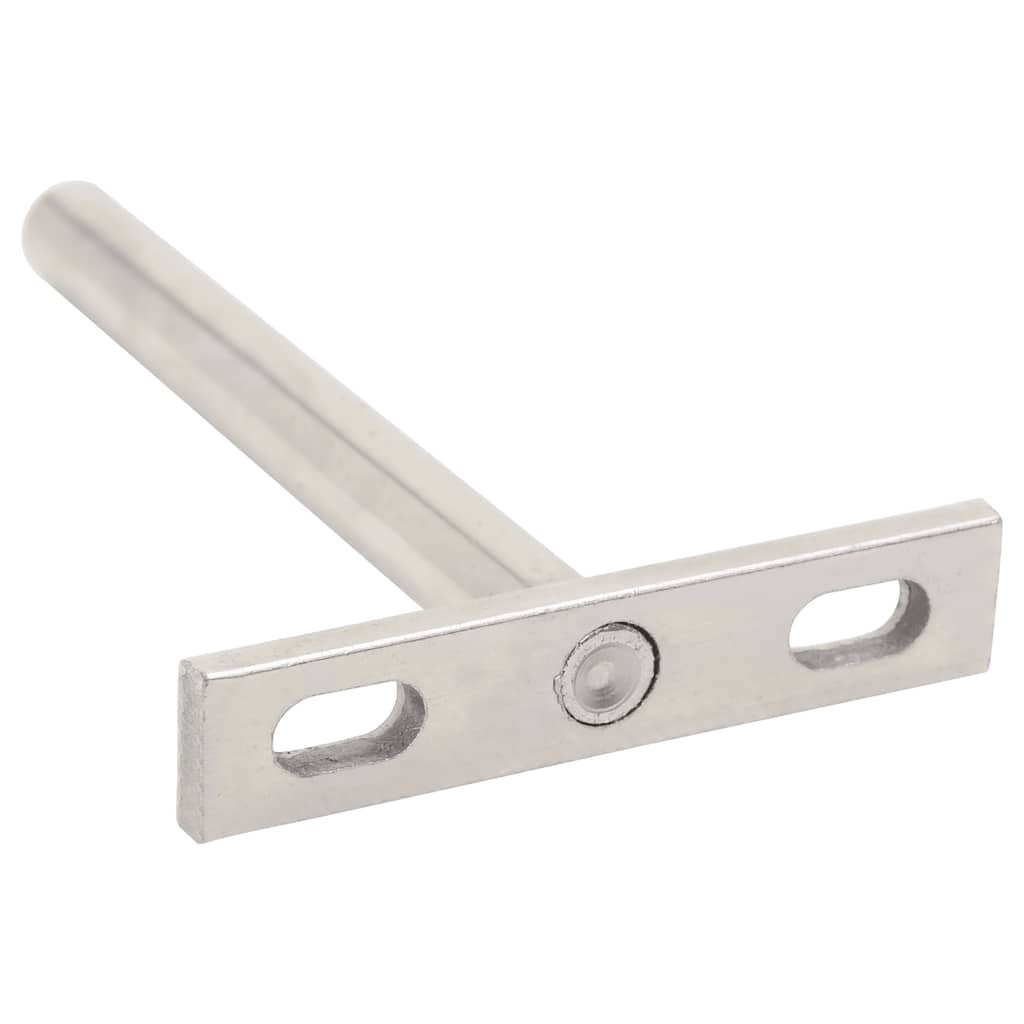 Staffe Mensole Galleggianti 12pz Ø10x100 mm Acciaio al Carbonio | homemem39