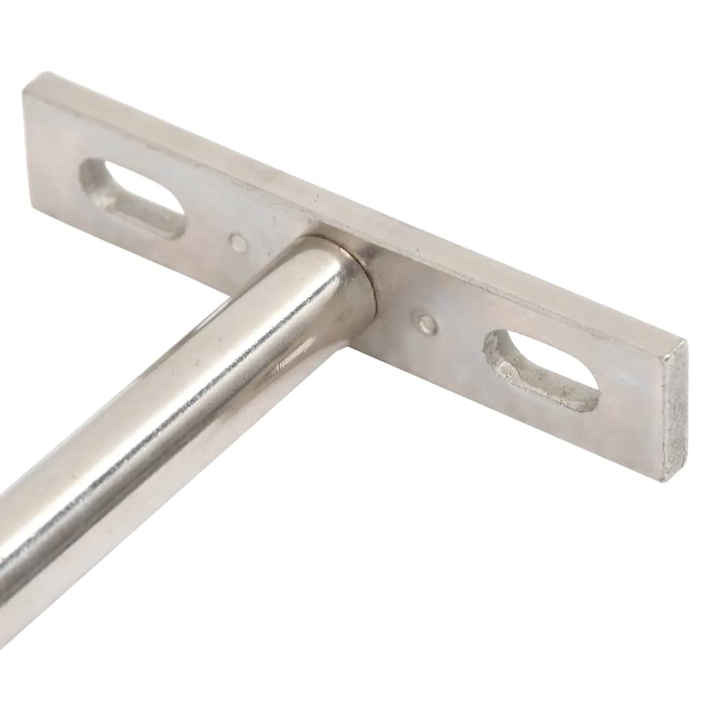 Staffe Mensole Galleggianti 12pz Ø10x100 mm Acciaio al Carbonio | homemem39