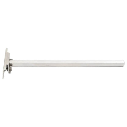 Staffe Mensole Galleggianti 12pz Ø12x200 mm Acciaio al Carbonio | homemem39