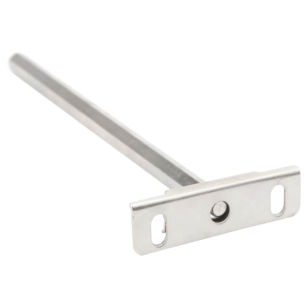 Staffe Mensole Galleggianti 12pz Ø12x200 mm Acciaio al Carbonio | homemem39