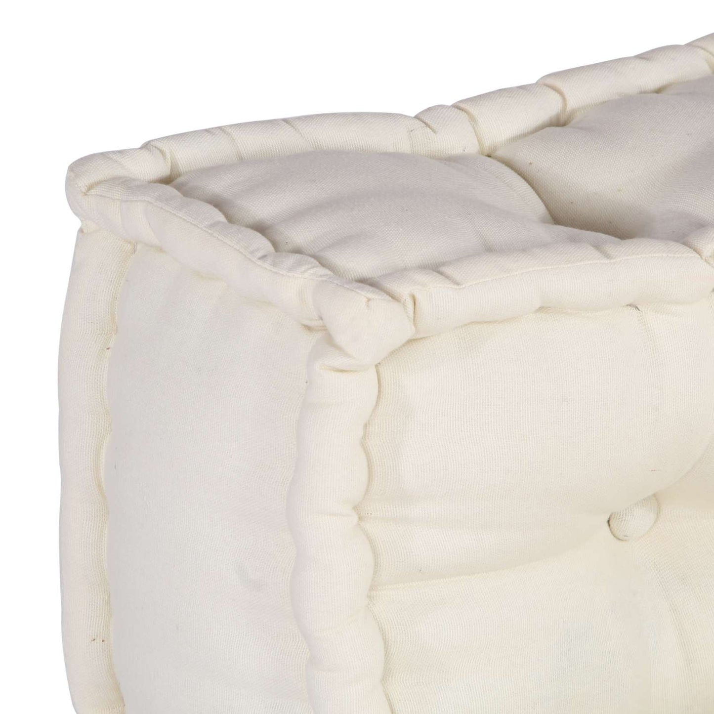 Unità di Divano Modulare 3 pcs Crema Tessuto | homemem39
