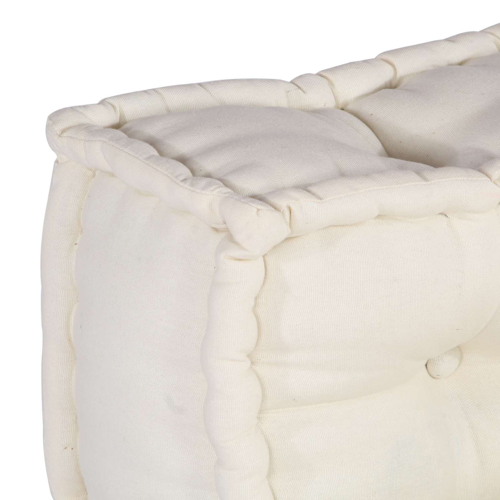 Unità di Divano Modulare 3 pcs Crema Tessuto | homemem39