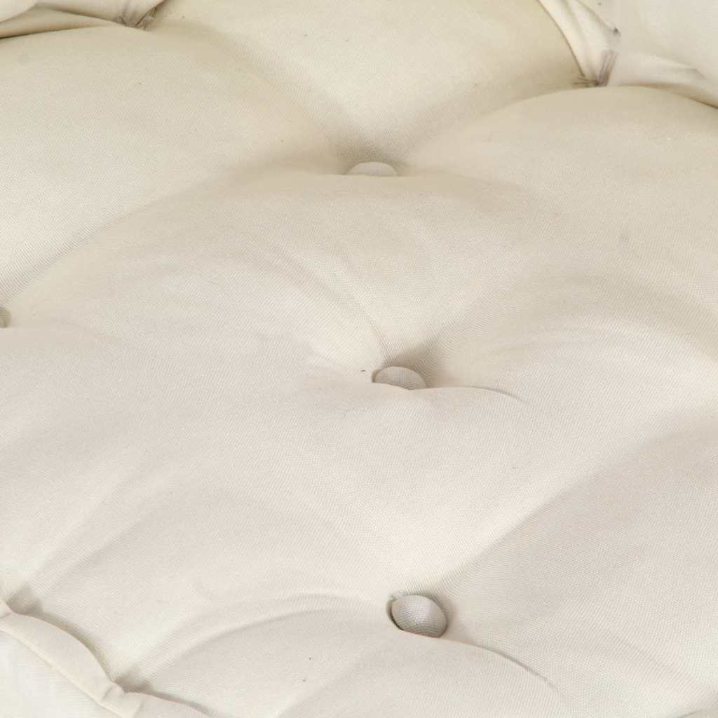 Unità di Divano Modulare 4 pcs Crema Tessuto | homemem39