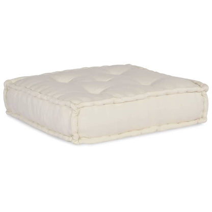Unità di Divano Modulare 4 pcs Crema Tessuto