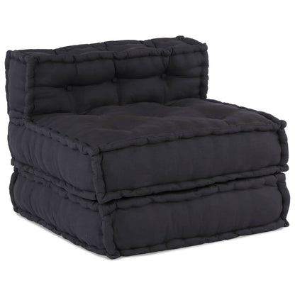 Unità di Divano Modulare 3 pcs Antracite Tessuto | homemem39