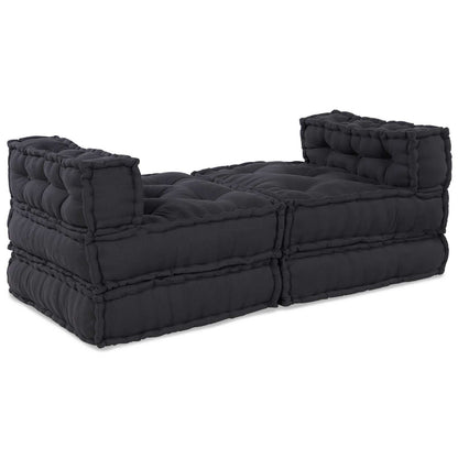 Unità di Divano Modulare 4 pcs Antracite Tessuto | homemem39
