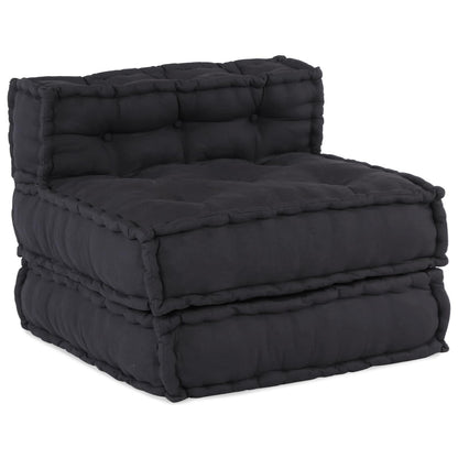 Unità di Divano Modulare 4 pcs Antracite Tessuto | homemem39