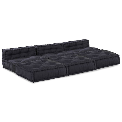 Unità di Divano Modulare 4 pcs Antracite Tessuto | homemem39