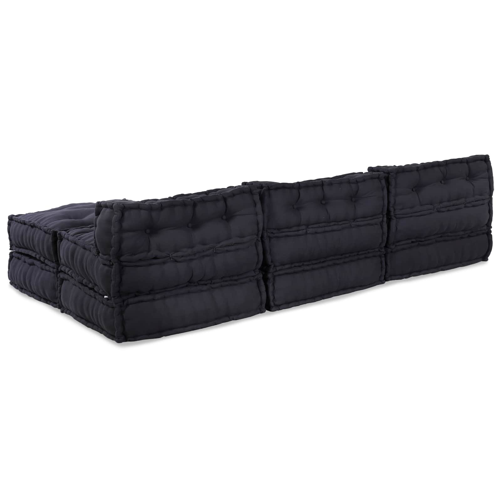 Unità di Divano Modulare 4 pcs Antracite Tessuto | homemem39