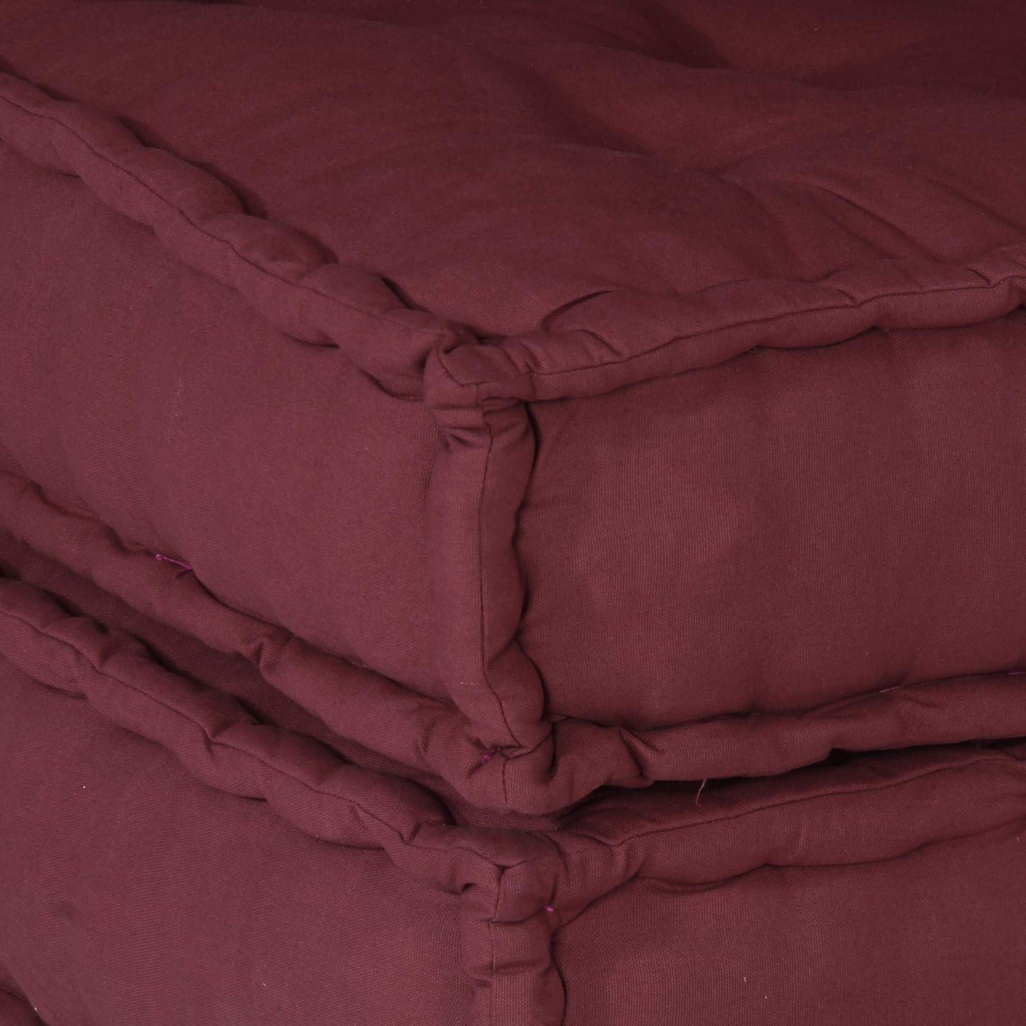 Unità di Divano Modulare 4 pcs Bordeaux Tessuto | homemem39