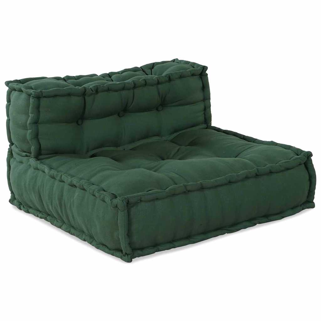 Unità di Divano Modulare 4 pcs Verde Tessuto | homemem39