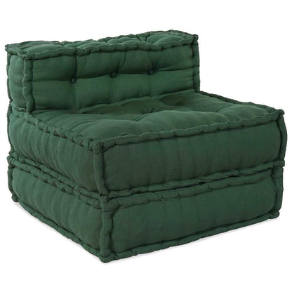Unità di Divano Modulare 4 pcs Verde Tessuto | homemem39