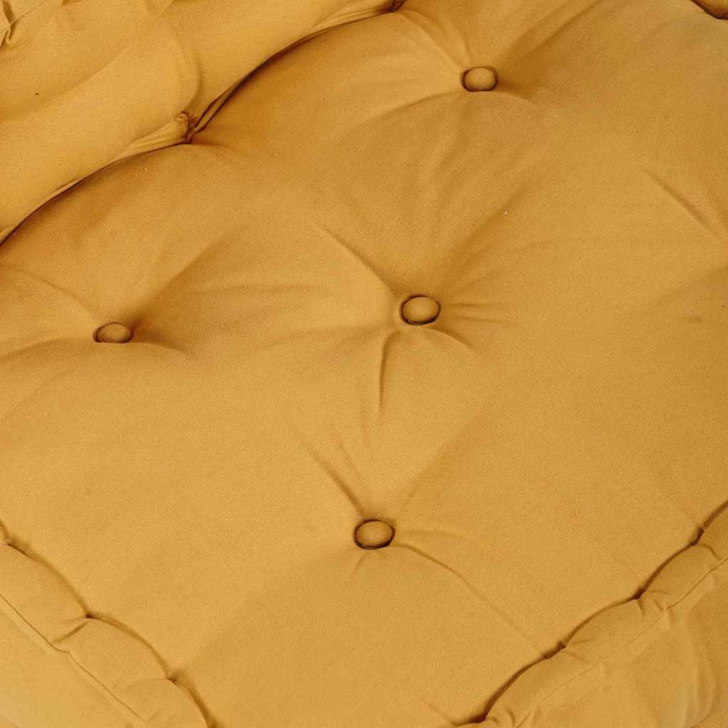 Unità di Divano Modulare 4 pcs Giallo Tessuto | homemem39