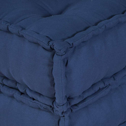 Unità di Divano Modulare 2 pcs Indaco 140 x 70 x 36 cm Tessuto