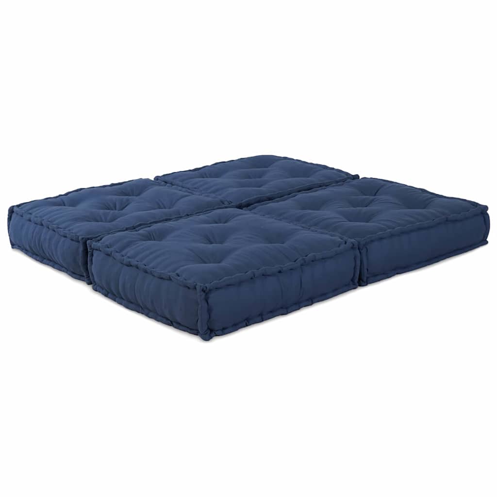 Unità di Divano Modulare 2 pcs Indaco 140 x 70 x 36 cm Tessuto