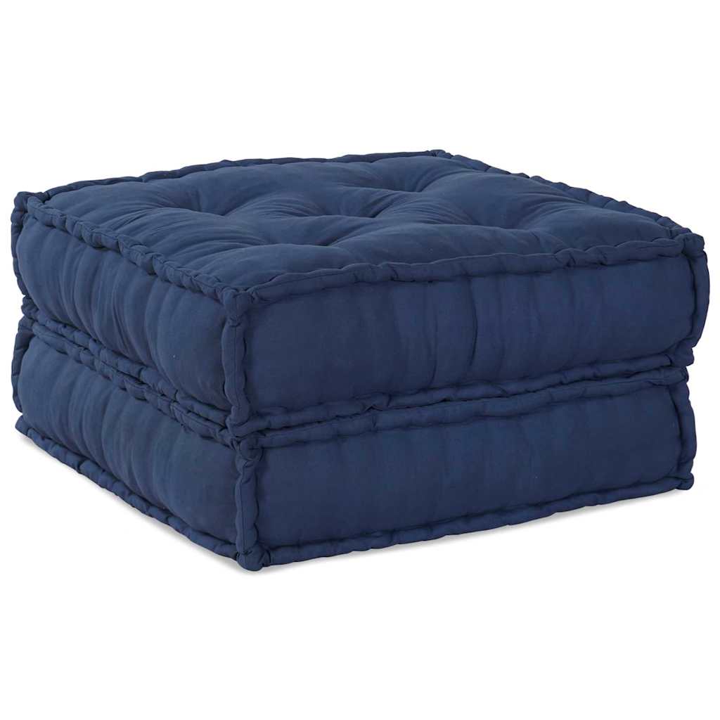 Unità di Divano Modulare 2 pcs Indaco 140 x 70 x 36 cm Tessuto | homemem39