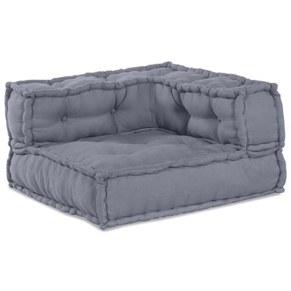 Unità di Divano Modulare 4 pcs Grigio Tessuto | homemem39