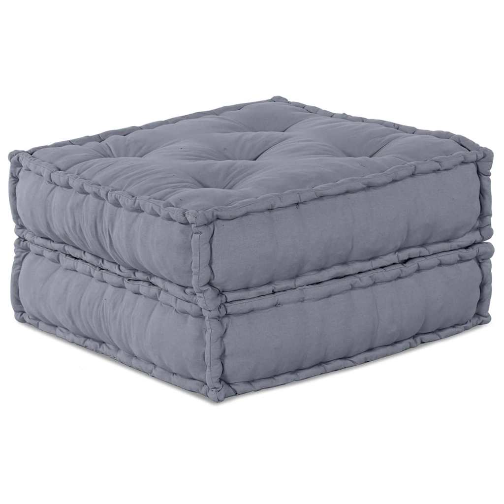 Unità di Divano Modulare 2 pcs Grigio 140 x 70 x 36 cm Tessuto
