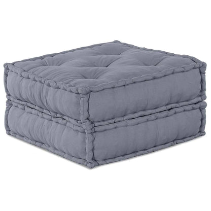 Unità di Divano Modulare 2 pcs Grigio 140 x 70 x 36 cm Tessuto