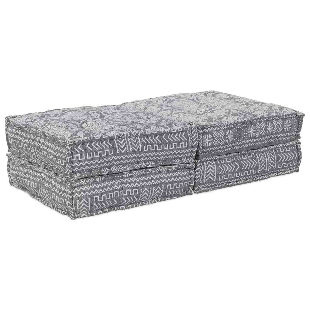 Unità di Divano Modulare 2 pcs Grigio Chiaro 140 x 70 x 36 cm | homemem39