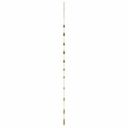 Albero di Natale sospeso con stella superiore 74x150 cm Ramo naturale