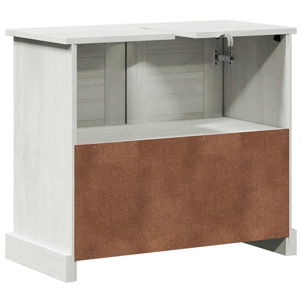 Armadio sottolavello con porta VIGO Bianco e Bianco Antico | homemem39