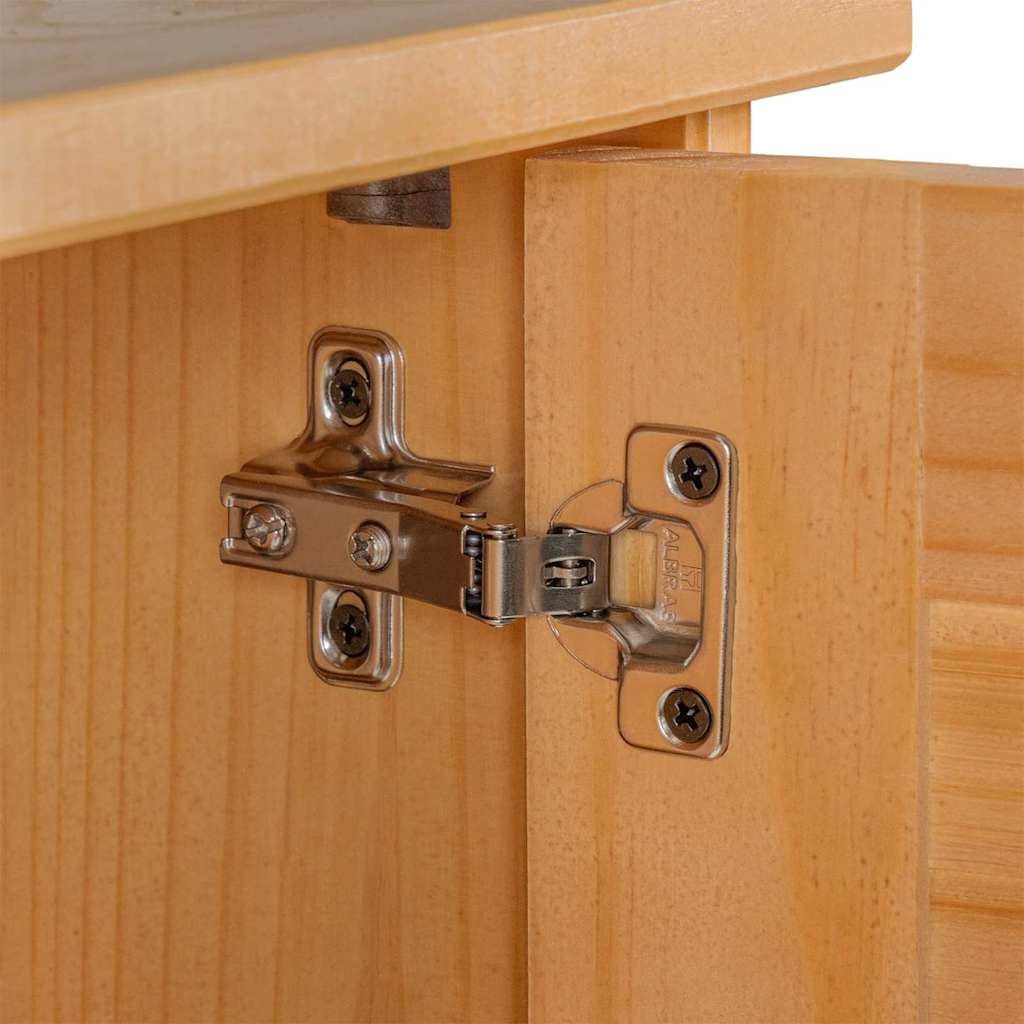 Mobile da Bagno VIGO Marrone e Marrone Miele 37,5 x 34 x 80 cm