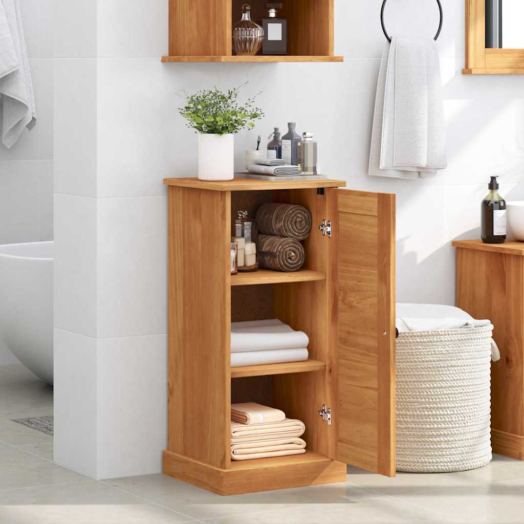 Mobile da Bagno VIGO Marrone e Marrone Miele 37,5 x 34 x 80 cm
