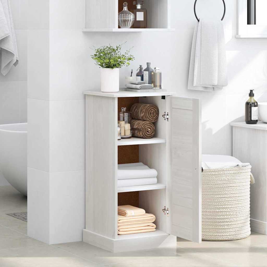 Mobile da Bagno VIGO Bianco e Bianco Antico 37,5 x 34 x 80 cm