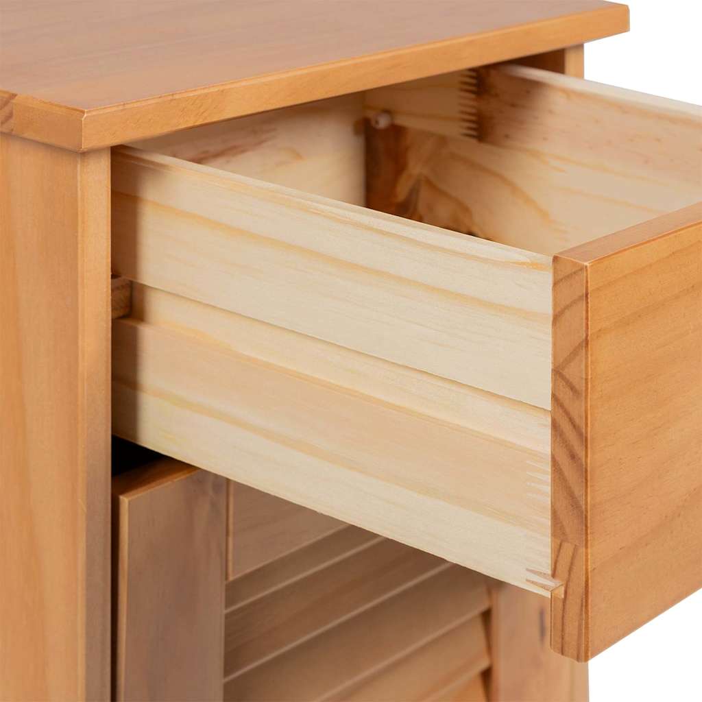 Mobile da Bagno VIGO Marrone e Marrone Miele 37,5 x 34 x 80 cm